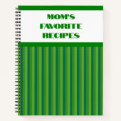 Spiralrezeptur-Notebook Notizblock (Vorderseite)