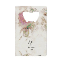 Spiralrosa Geldbeutel Flaschenöffner