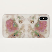 Spiralrosa Var 6 Case-Mate iPhone Hülle (Rückseite (Horizontal))