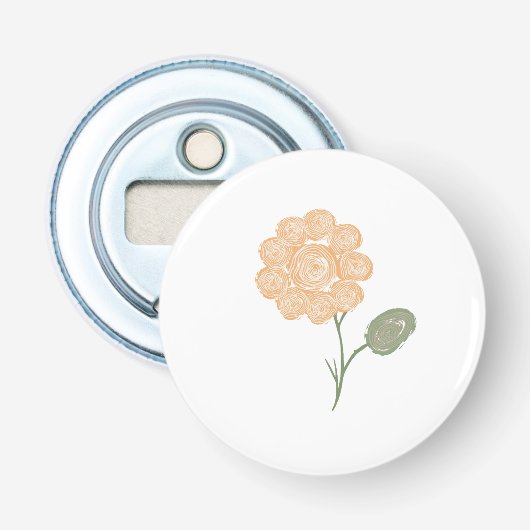 Spirals of Blooming Energy Flaschenöffner (Vorderseite)