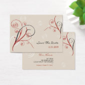 Spirals Save the Date MiniCard (Schreibtisch)