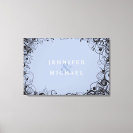 SPIRALS & STARS Jüdisches Hochzeitsabo Leinwanddruck