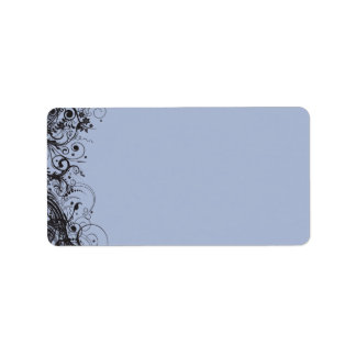 SPIRALS & STARS Rücksendeadresse für Hochzeiten Adressaufkleber