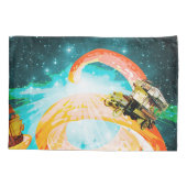 Spiralstern. Kissenbezug (Rückseite)