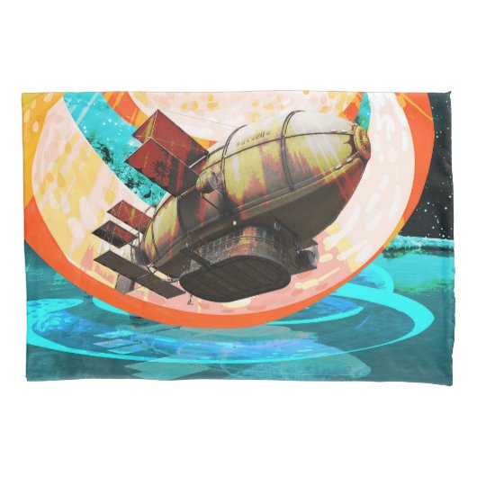 Spiralstern. Kissenbezug (Vorderseite)