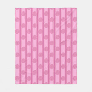 Spiralstreifen Fleecedecke