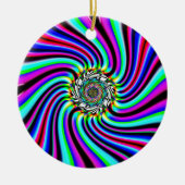 Spiraltanz Keramik Ornament (Vorne)