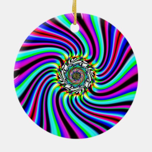 Spiraltanz Keramik Ornament (Hinten)