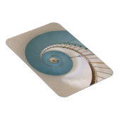 Spiraltreppe des Leuchtturms Lyngvik Magnet (Rechte Seite)