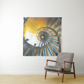 Spiraltreppe des Triumphbogens in Paris Wandteppich (Beispiel)