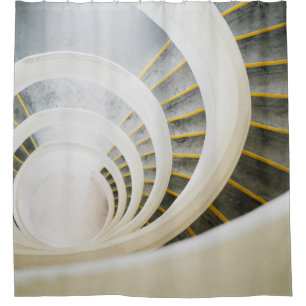 Spiraltreppe Duschvorhang