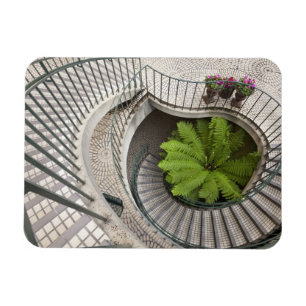 Spiraltreppe im Zentrum von Embarcadero Magnet