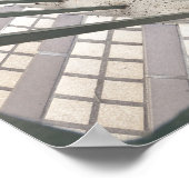 Spiraltreppe im Zentrum von Embarcadero Poster (Ecke)