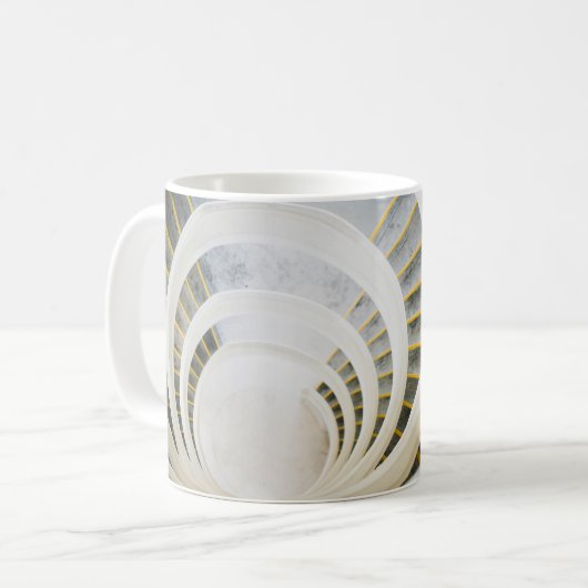 Spiraltreppe Kaffeetasse (Vorderseite Links)