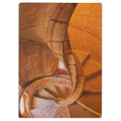 Spiraltreppe mit Doppelbett, Portugal Klemmbrett (Rückseite)