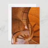 Spiraltreppe mit Verzweigung, Portugal Postkarte (Vorne/Hinten)
