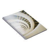 Spiraltreppe Notizblock (Rechte Seite)