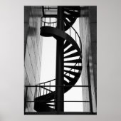 Spiraltreppe Poster (Vorne)