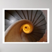 Spiraltreppe-Poster Poster (Vorne)