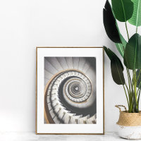 Spiraltreppe-Poster