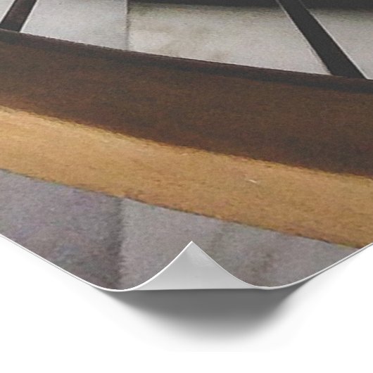 Spiraltreppe-Poster Poster (Ecke)