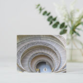 Spiraltreppe Postkarte (Stehend Vorderseite)