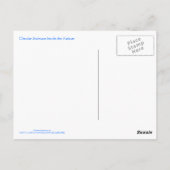 Spiraltreppe Postkarte (Rückseite)