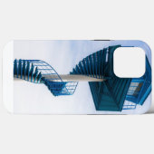 "Spiraltreppe rund um das Pole Phone Case - Modern (Rückseite (Horizontal))