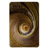 Spiraltreppenmuster Magnet (Vertikal)