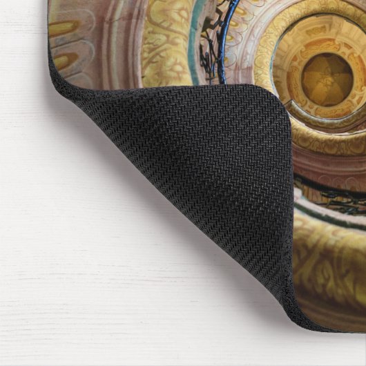 Spiraltreppenmuster Mousepad (Ecke)