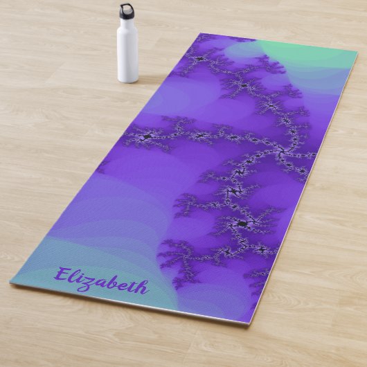 Spiralwachs Fraktal Yoga Mat Yogamatte (Beispiel)