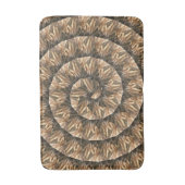 Spiralwalzmuster Badematte (Vorderseite Vertikal)