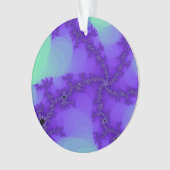 Spiralwaves Fraktal Ornament (Vorderseite)