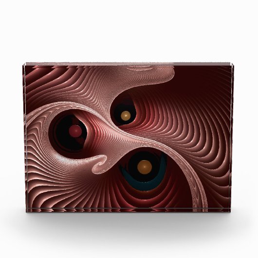 Spiralwellen Fotoblock (Vorderseite)
