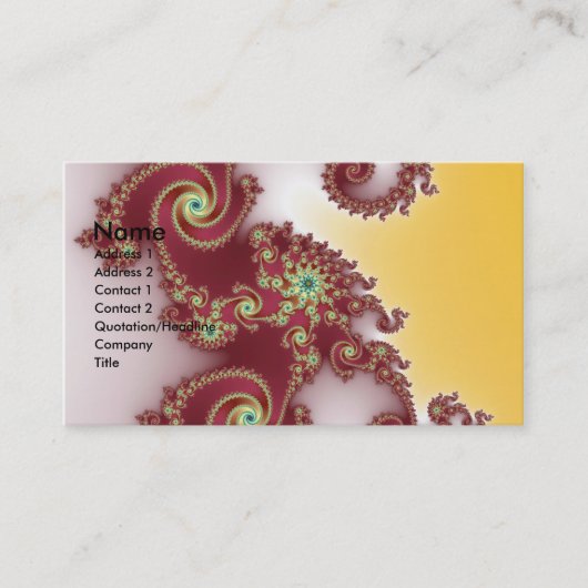 Spiraly Goodnes Visitenkarte (Vorderseite)
