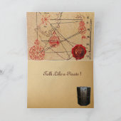 SPIRATKATZEN,ANTIQUE PIRATEN TREASKARTEN KARTE (Innenseite)