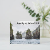 Spire Cove Kenai Fjords Alaska Postkarte (Stehend Vorderseite)