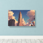 Spire of the Republic Leinwanddruck (Insitu (Holzboden))