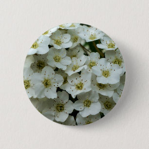 Spirea Arguta Abzeichen Button