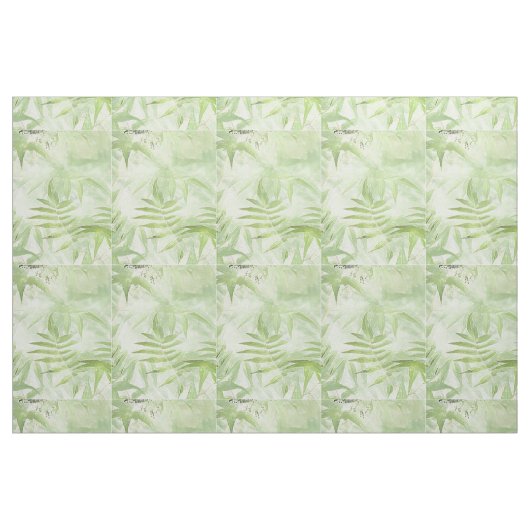 Spirea Blätter Digitale Kunst Stoff (Fat Quarter (45,7 x 55,9 cm))