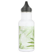 Spirea Blätter - Digitale Kunst Trinkflasche (Links)