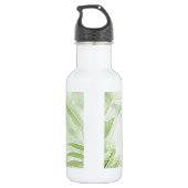 Spirea Blätter - Digitale Kunst Trinkflasche (Rückseite)