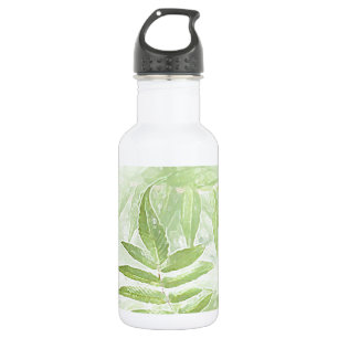 Spirea Blätter - Digitale Kunst Trinkflasche