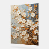 Spirea - Impasto Floral Acrylschild (Winkel)