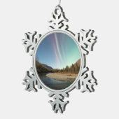 Spires Aurora Schneeflocken Zinn-Ornament (Rechts)