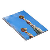 Spires de la Sagrada Familia in Barcelona, Spanien Notizblock (Rechte Seite)