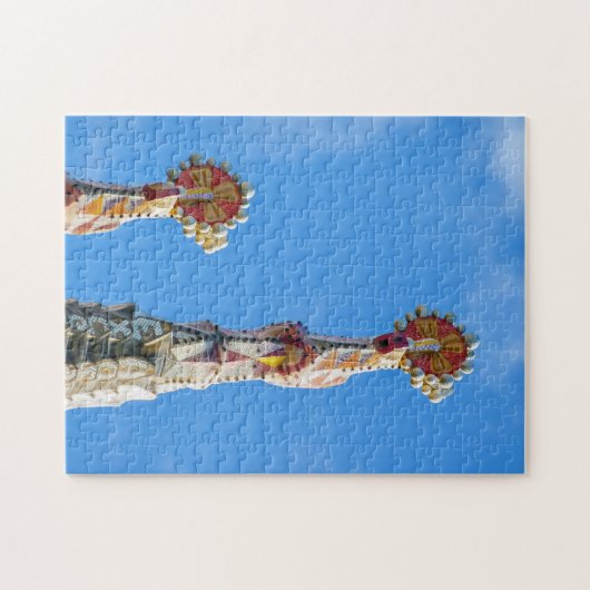 Spires de la Sagrada Familia in Barcelona, Spanien Puzzle (Horizontal)