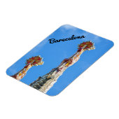 Spires of Sagrada Familia in Barcelona, Spanien Magnet (Linke Seite)