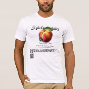 Spirfruitualität : Der Pfirsich des Friedens F&B T T-Shirt