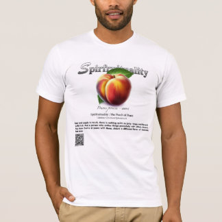 Spirfruitualität : Der Pfirsich des Friedens F&B T T-Shirt